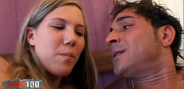  Spanish teen Yaiza del Mar in her first porn video with Jorge Fernandez
